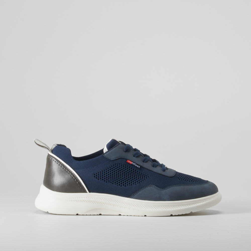 Zapatilla deportiva azul COMFEET
