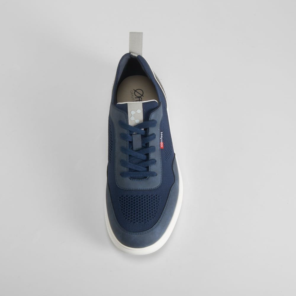 Zapatilla deportiva azul COMFEET