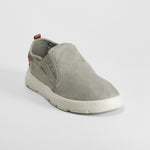 Zapatilla lona slip on verde COMFEET