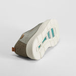 Zapatilla lona slip on verde COMFEET