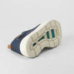 Zapatilla lona slip on azul COMFEET