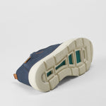Zapatilla lona blucher azul COMFEET