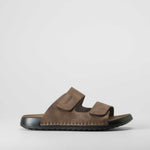 Sandalia bio doble velcro marrón COMFEET