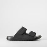 Sandalia bio doble velcro negra COMFEET