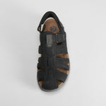 Sandalia cerrada Shock Absorber negra COMFEET