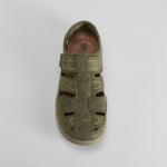 Sandalia barefoot casual verde COMFEET