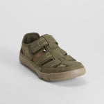 Sandalia barefoot casual verde COMFEET