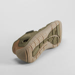Sandalia barefoot casual verde COMFEET
