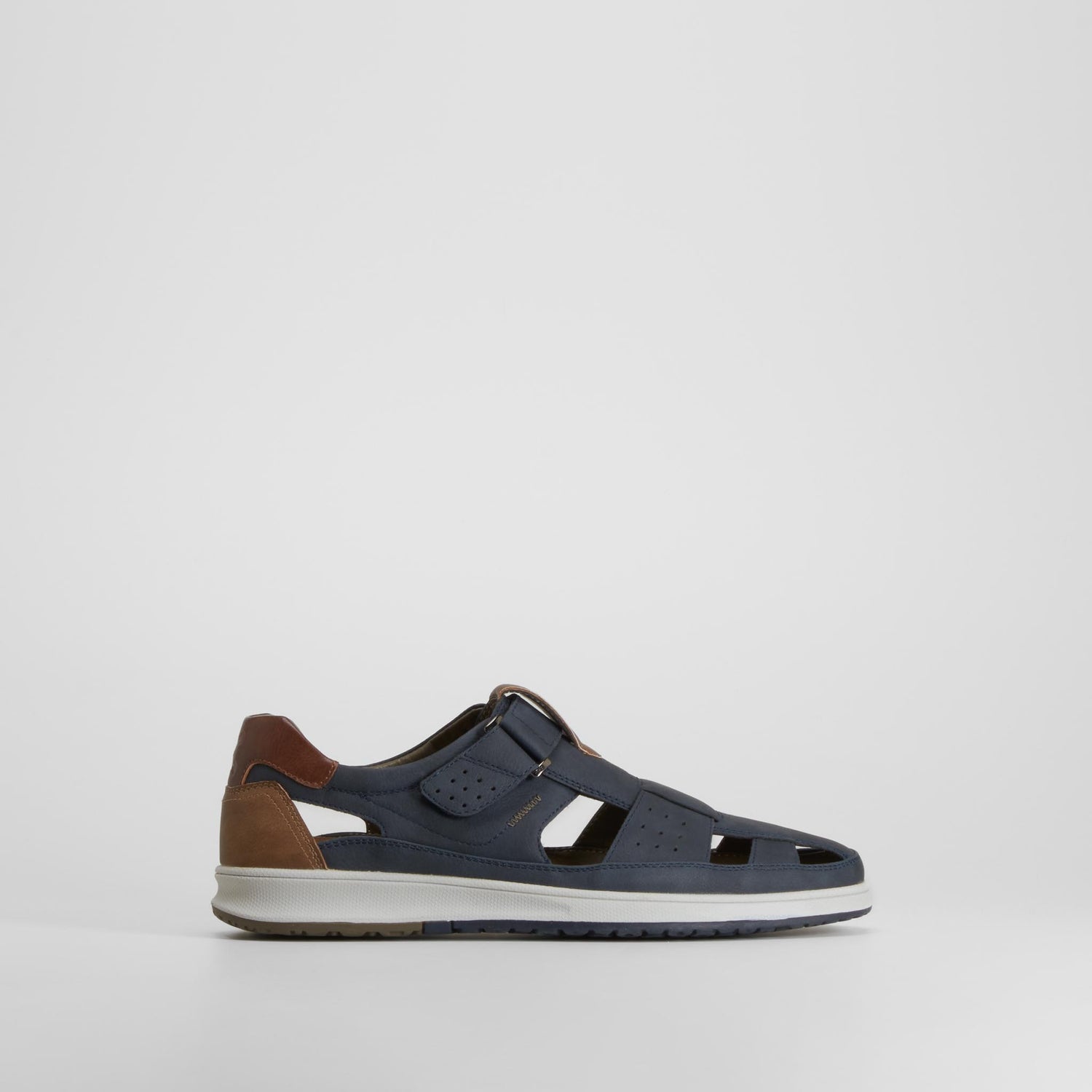 Sandalia cerrada Shock Absorber azul COMFEET
