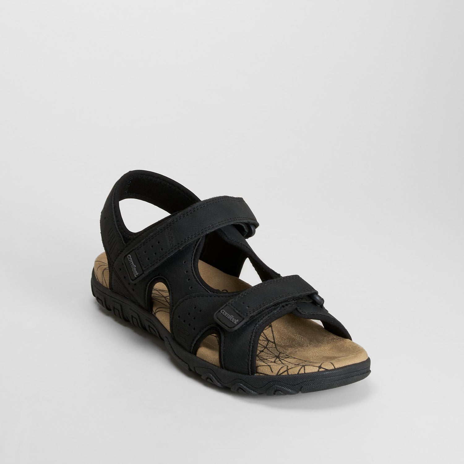 Sandalia outdoor Shock Absorber negra COMFEET