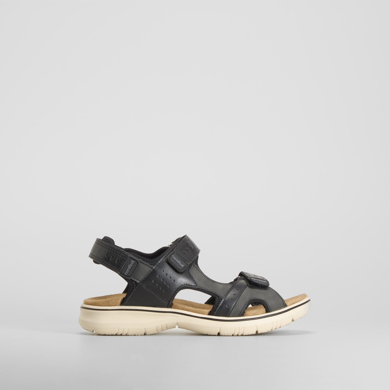 Sandalia deportiva Off Gravity negra COMFEET