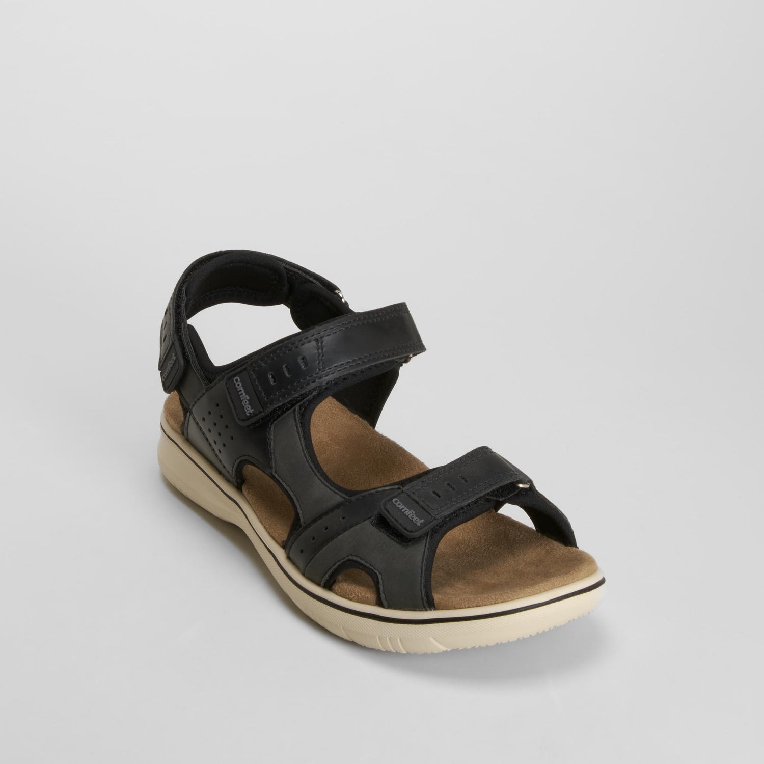 Sandalia deportiva Off Gravity negra COMFEET