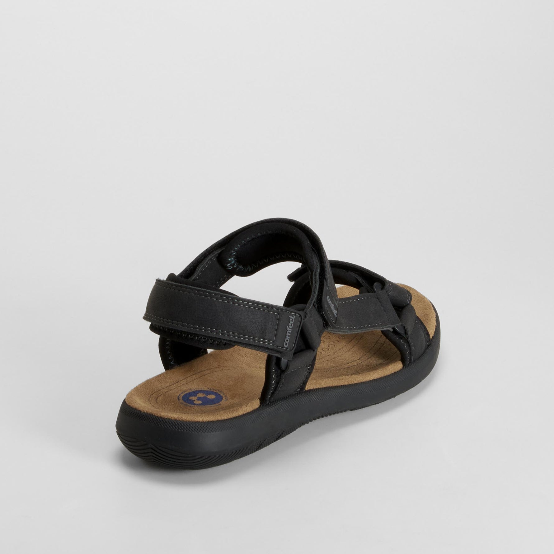 Sandalia californiana Shock Absorber negra COMFEET