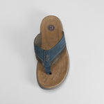 Sandalia de dedo Shock Absorber azul COMFEET