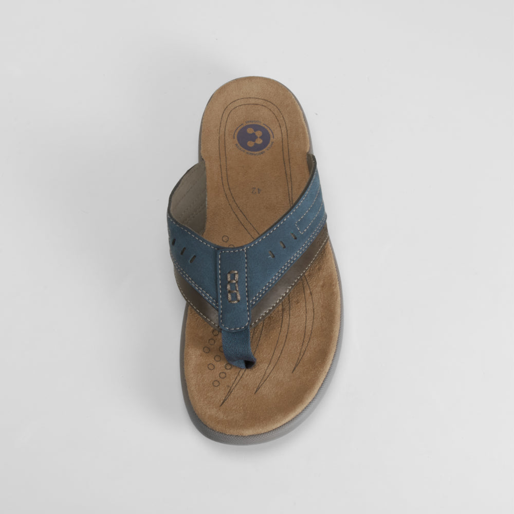 Sandalia de dedo Shock Absorber azul COMFEET