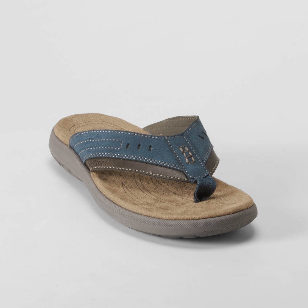 Sandalia de dedo Shock Absorber azul COMFEET