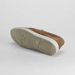 Zapato casual náutico marrón piel FOSCO
