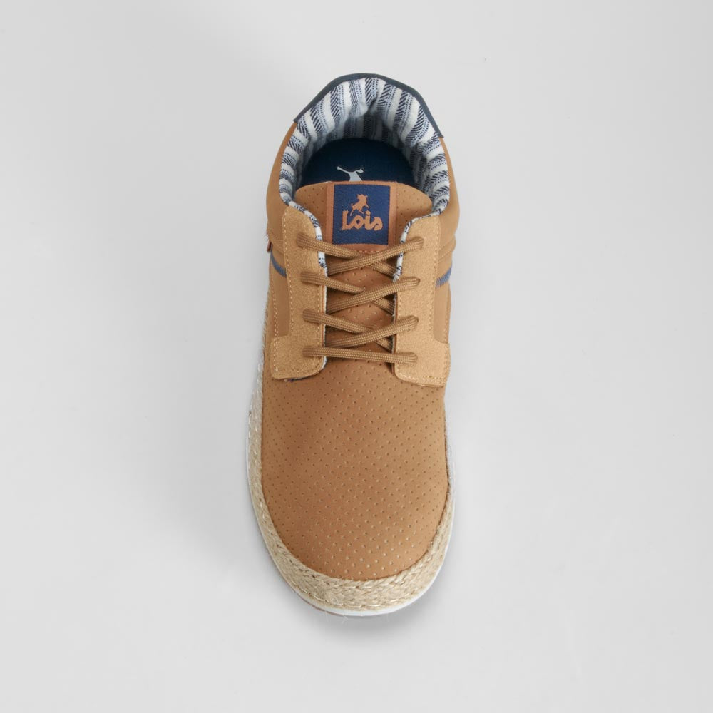 Zapato blucher yute marrón LOIS