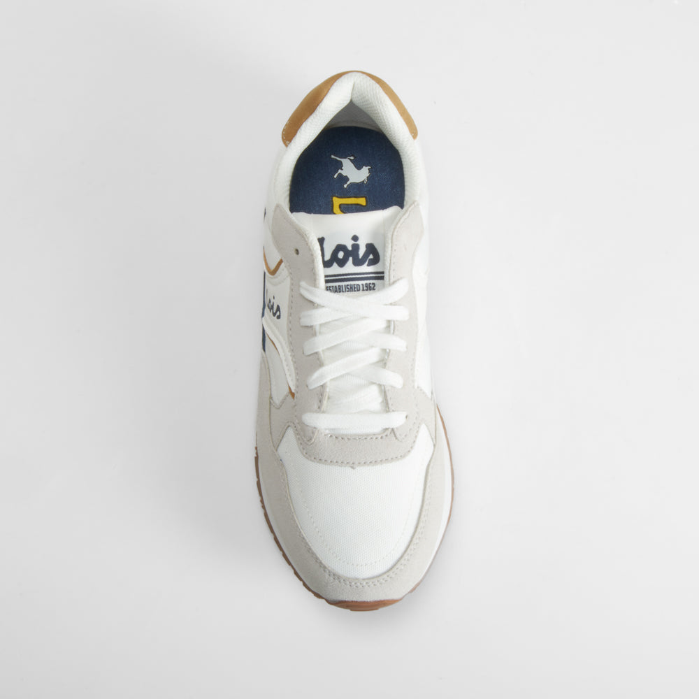 Deportiva jogger blanca LOIS