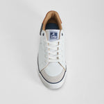 Zapatilla casual cordones blanca LOIS