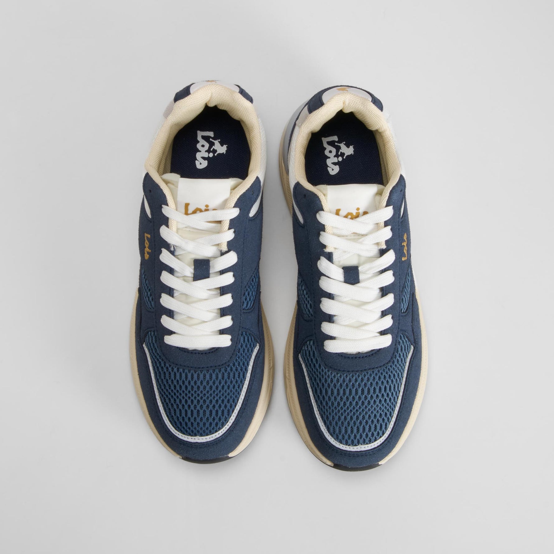 Zapatilla deportiva casual azul LOIS