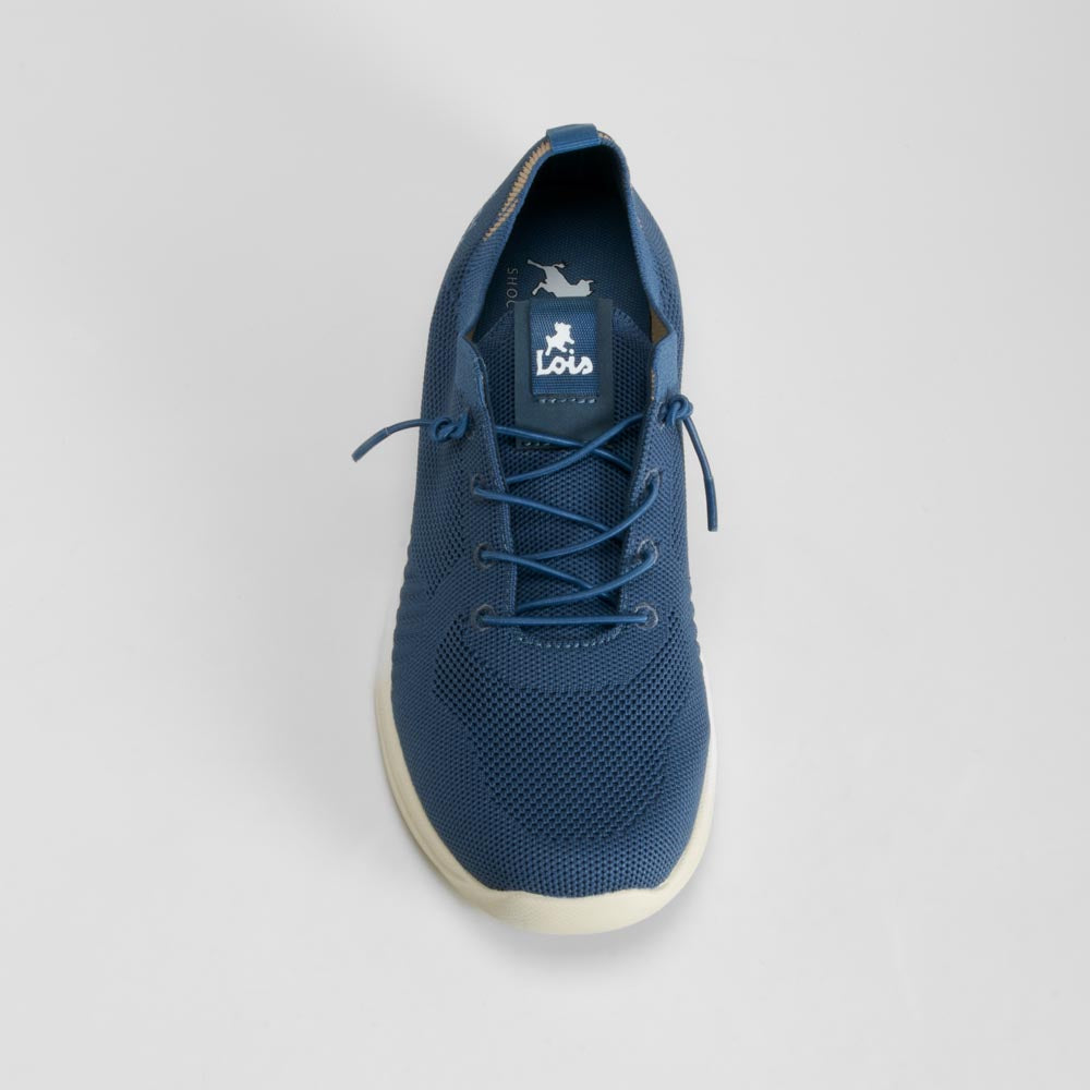 Zapatilla urbana ligera azul LOIS