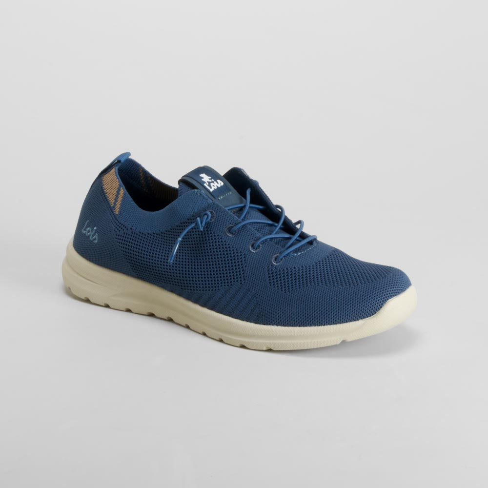 Zapatilla urbana ligera azul LOIS