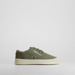 Zapatilla lona blucher yute verde LOIS
