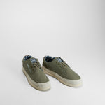 Zapatilla lona blucher yute verde LOIS