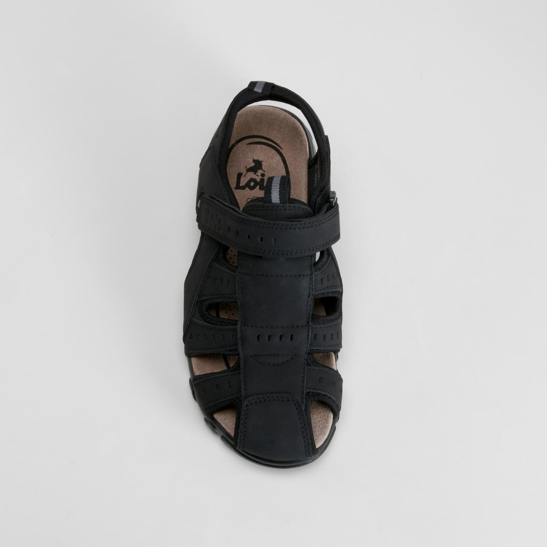 Sandalia deportiva cerrada negra LOIS