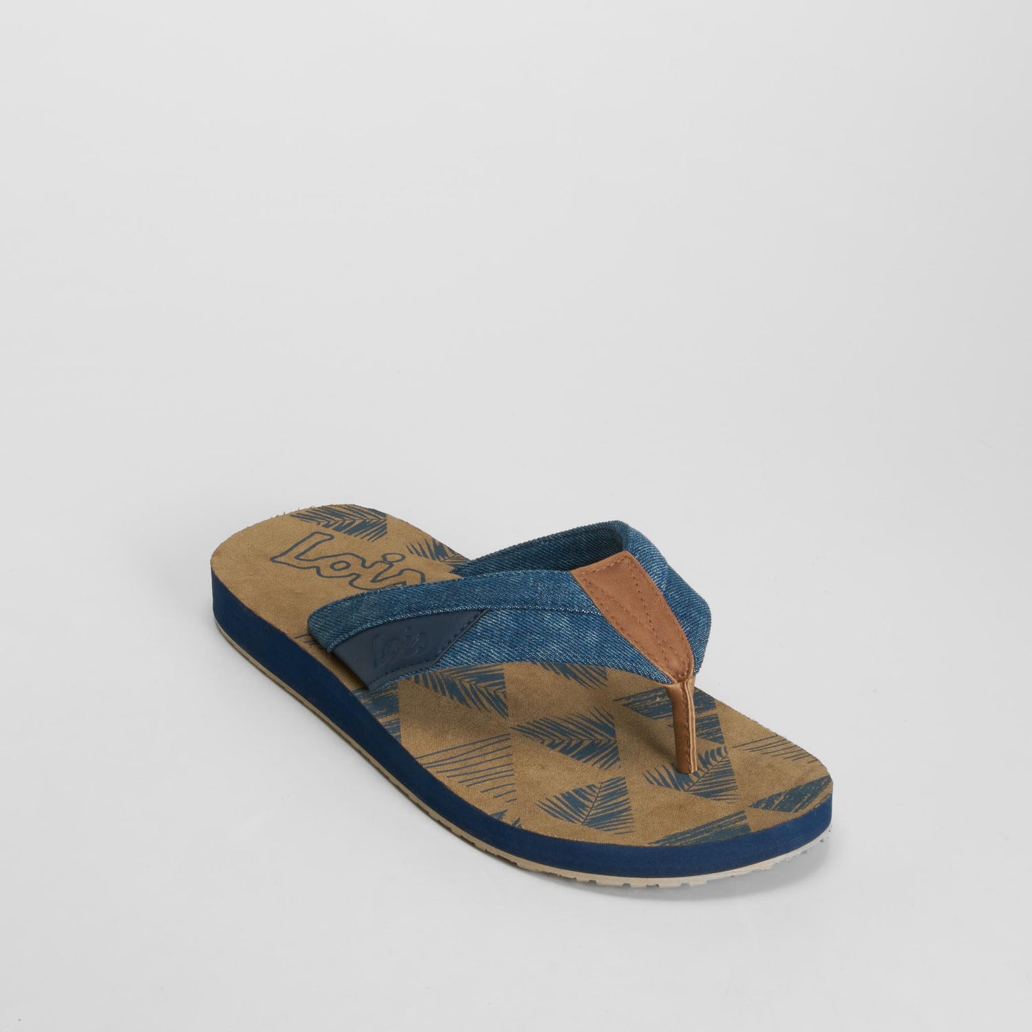 Sandalia de dedo azul marino LOIS