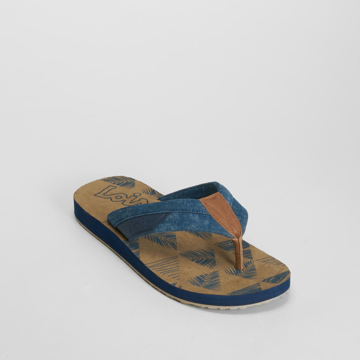 Sandalia de dedo azul marino LOIS