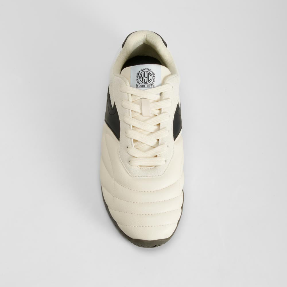 Zapatilla puntera acolchada blanca NYC