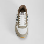 Zapatilla casual retro blanca NYC