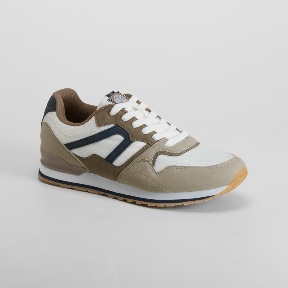 Zapatilla casual retro blanca NYC