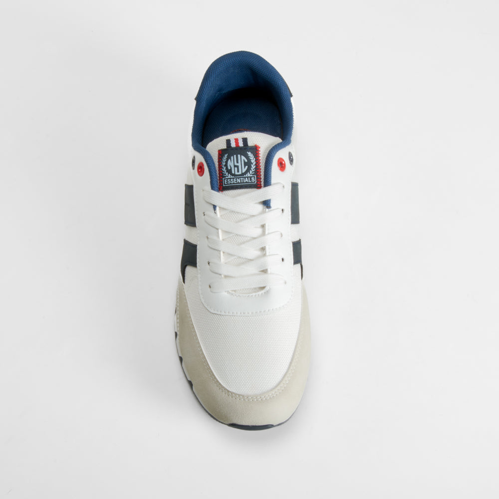 Deportiva casual con cordón blanca NYC