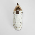 Zapatilla casual skate blanca NYC