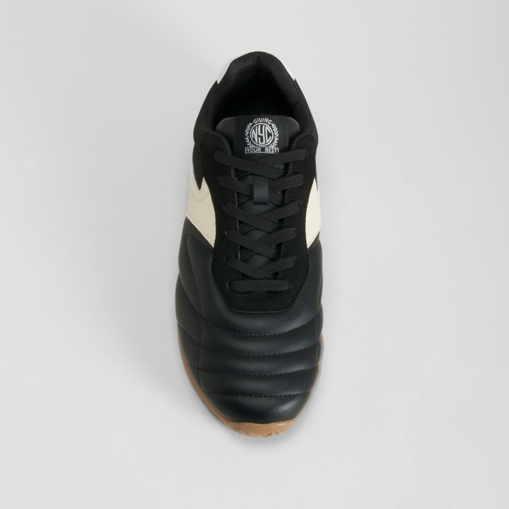 Zapatilla puntera acolchada negra NYC