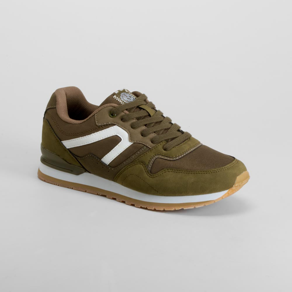 Zapatilla casual retro verde NYC