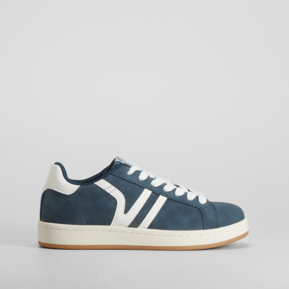 Zapatilla skate retro azul marino NYC
