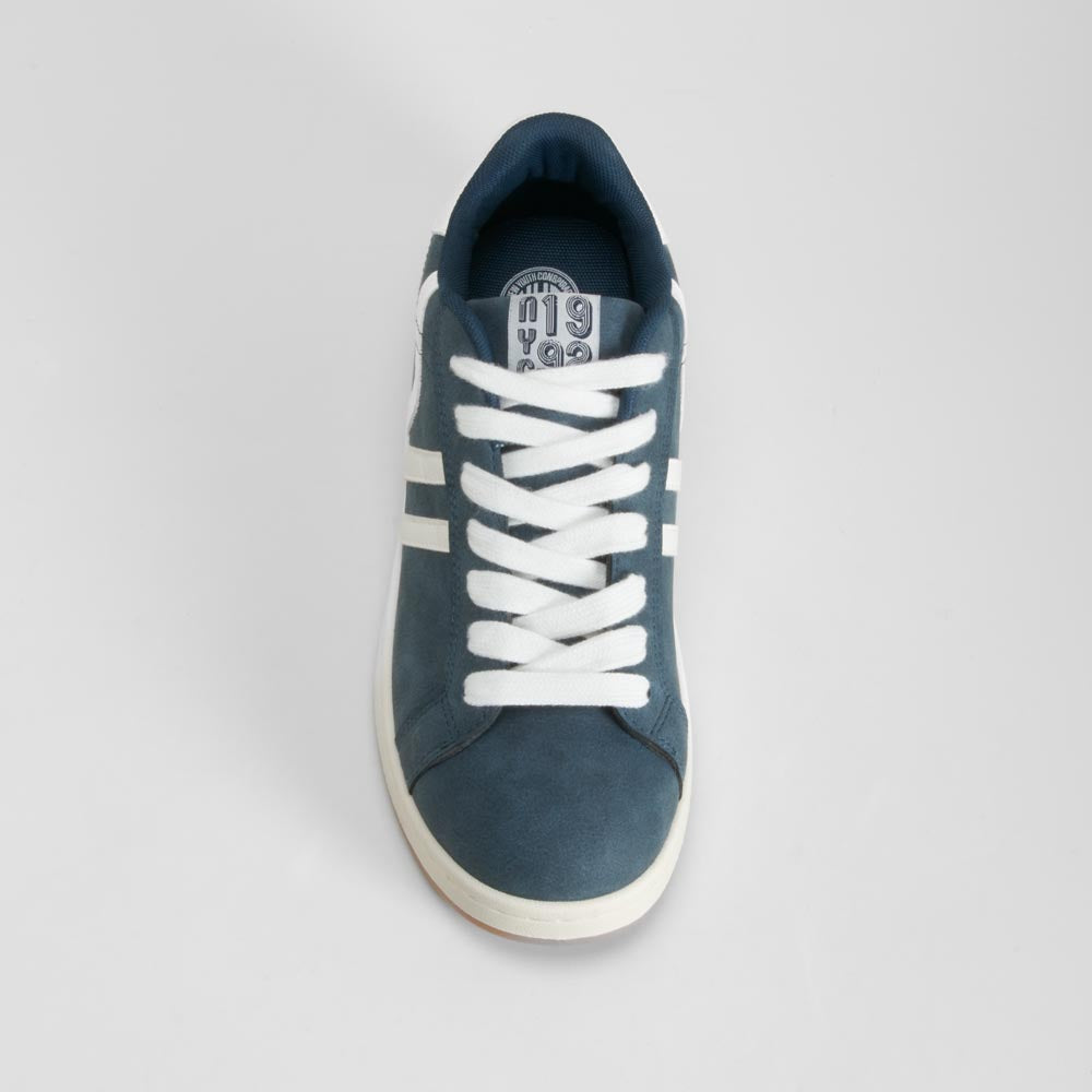 Zapatilla skate retro azul marino NYC
