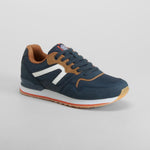 Zapatilla casual retro azul marino NYC