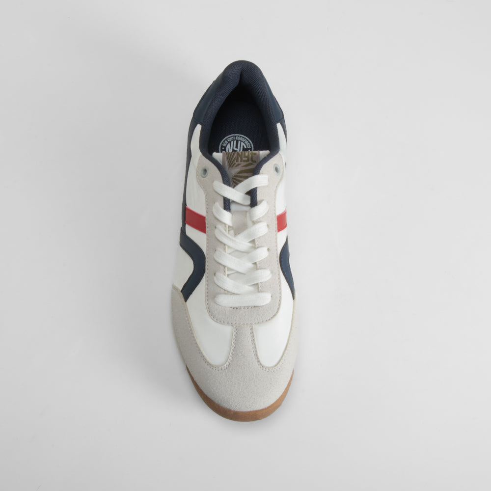 Sneaker retro blanca NYC