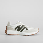 Zapatilla urbana retro jogger blanca NYC