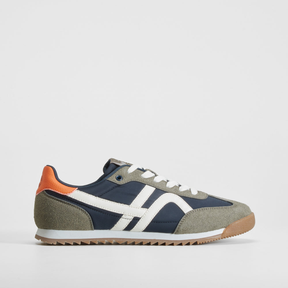 Sneaker retro azul NYC