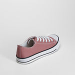 Zapatilla lona puntera casual roja NYC