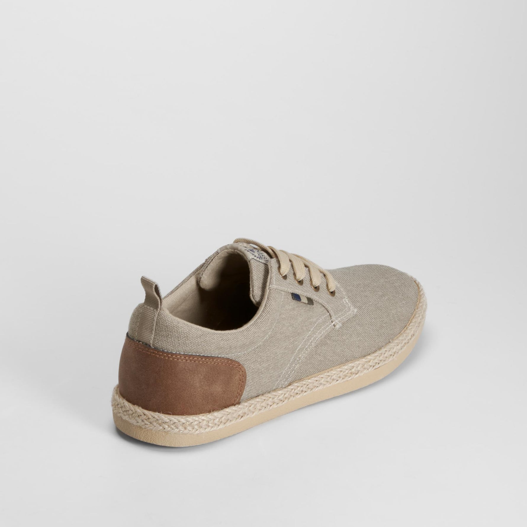 Zapatilla lona blucher yute beige NYC