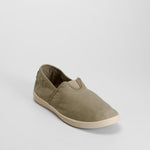 Zapatilla lona elástico beige NYC
