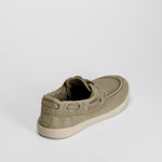 Zapatilla lona náutico beige NYC