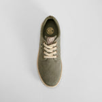 Zapatilla lona blucher yute verde NYC